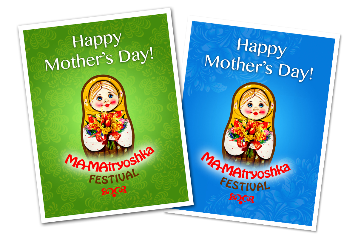 Matryoshka greeting cards
